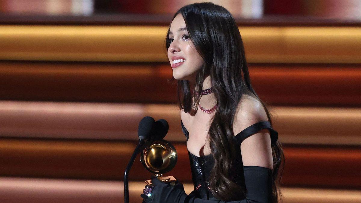 Olivia Rodrigo fue una de las ganadoras en los Grammy.