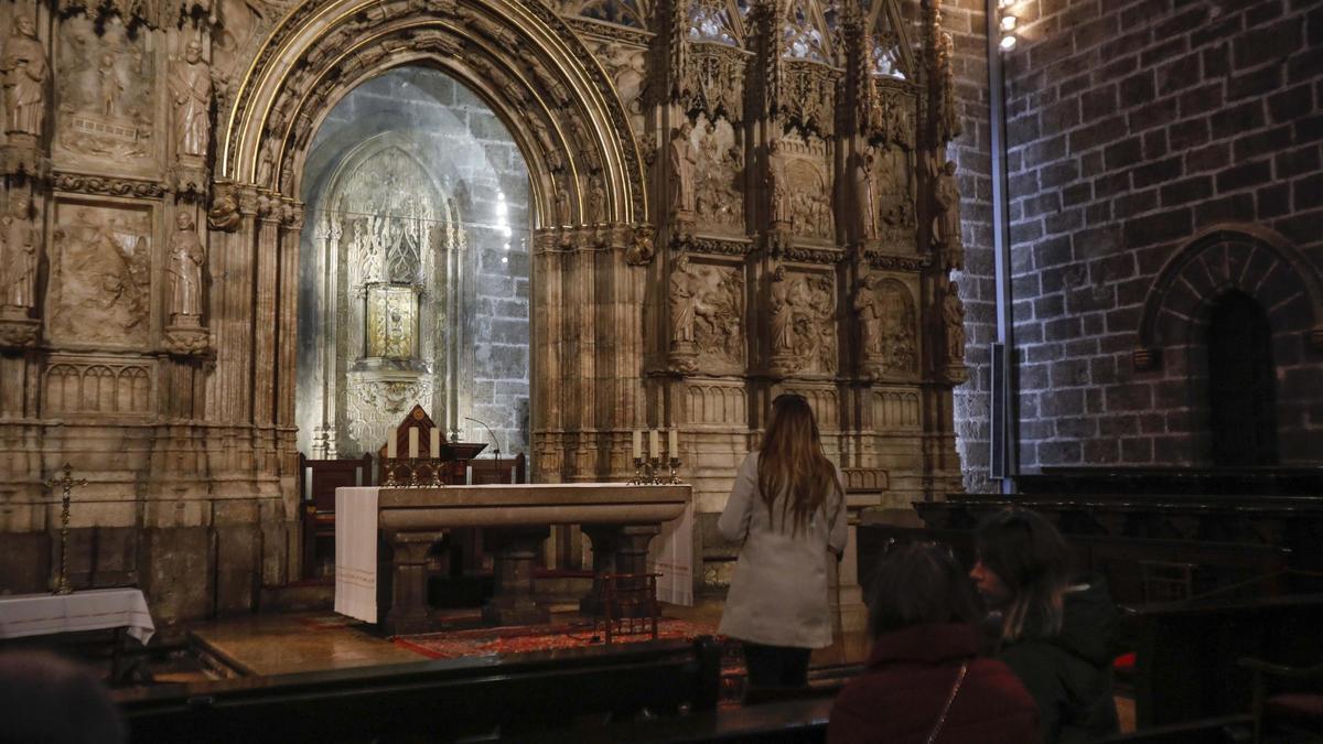 Capilla del Santo Cáliz en la Catedral de València.