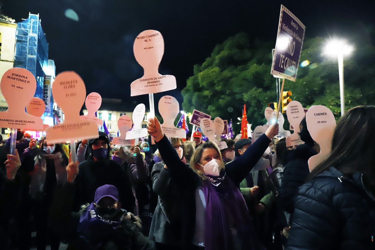 Málaga se echa a la calle para mostrar su rechazo a la violencia machista