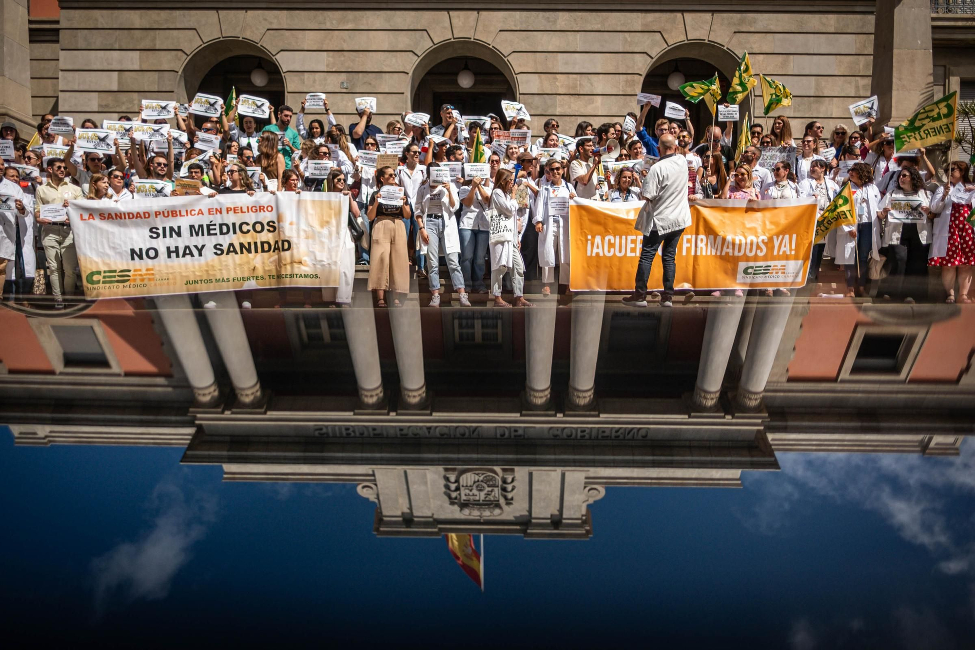 Huelga de médicos en Tenerife
