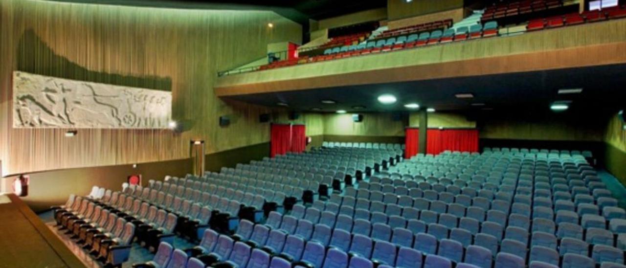 Interior del Cine Paris de Solsona