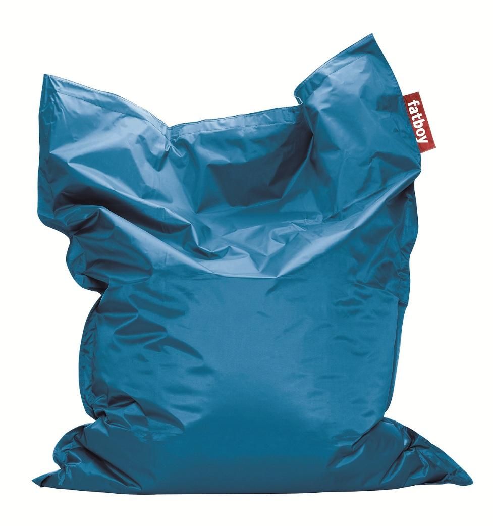 Puf de la colección cápsula Fatboy y vente-privee en azul