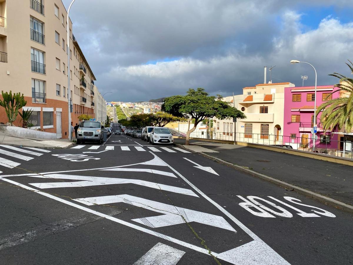 Zona de Los Alisios, en Santa Cruz de Tenerife.