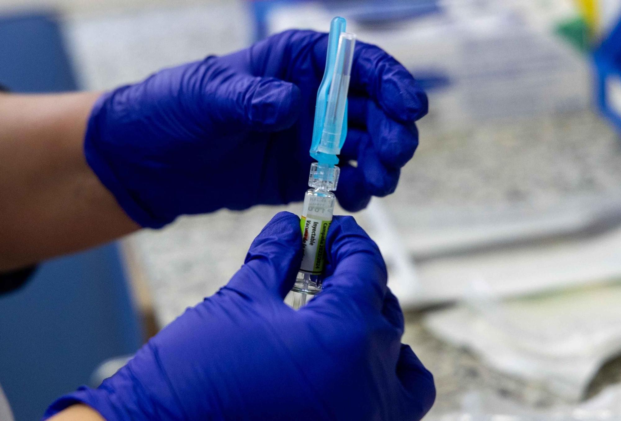 Comienza la vacunación contra la gripe y la Covid sin cita previa