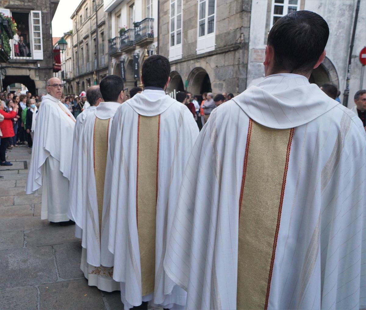 Así fue la procesión del Corpus Christi en Santiago de Compostela