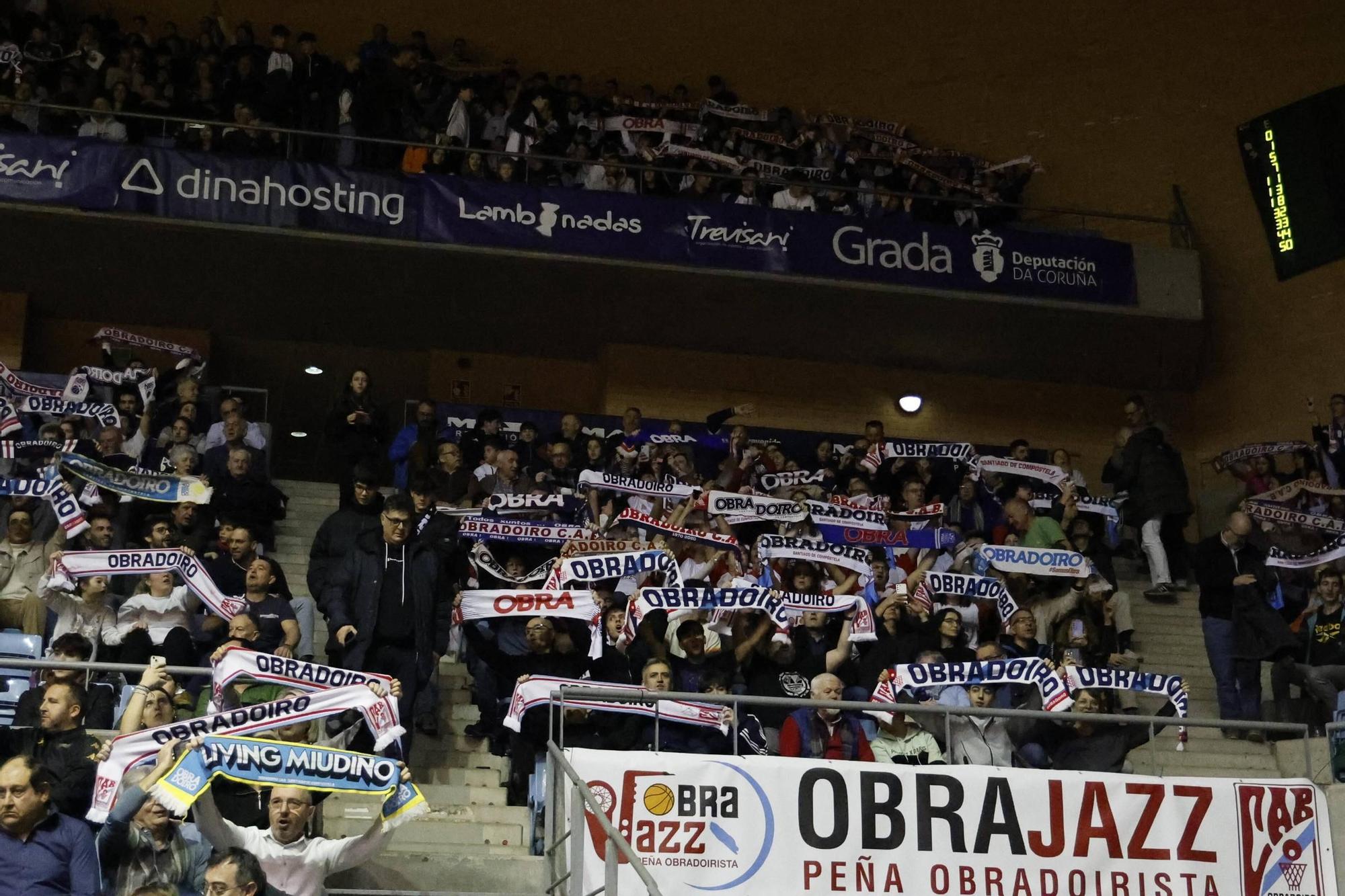 Monbus Obradoiro - Real Madrid: las imágenes del partido
