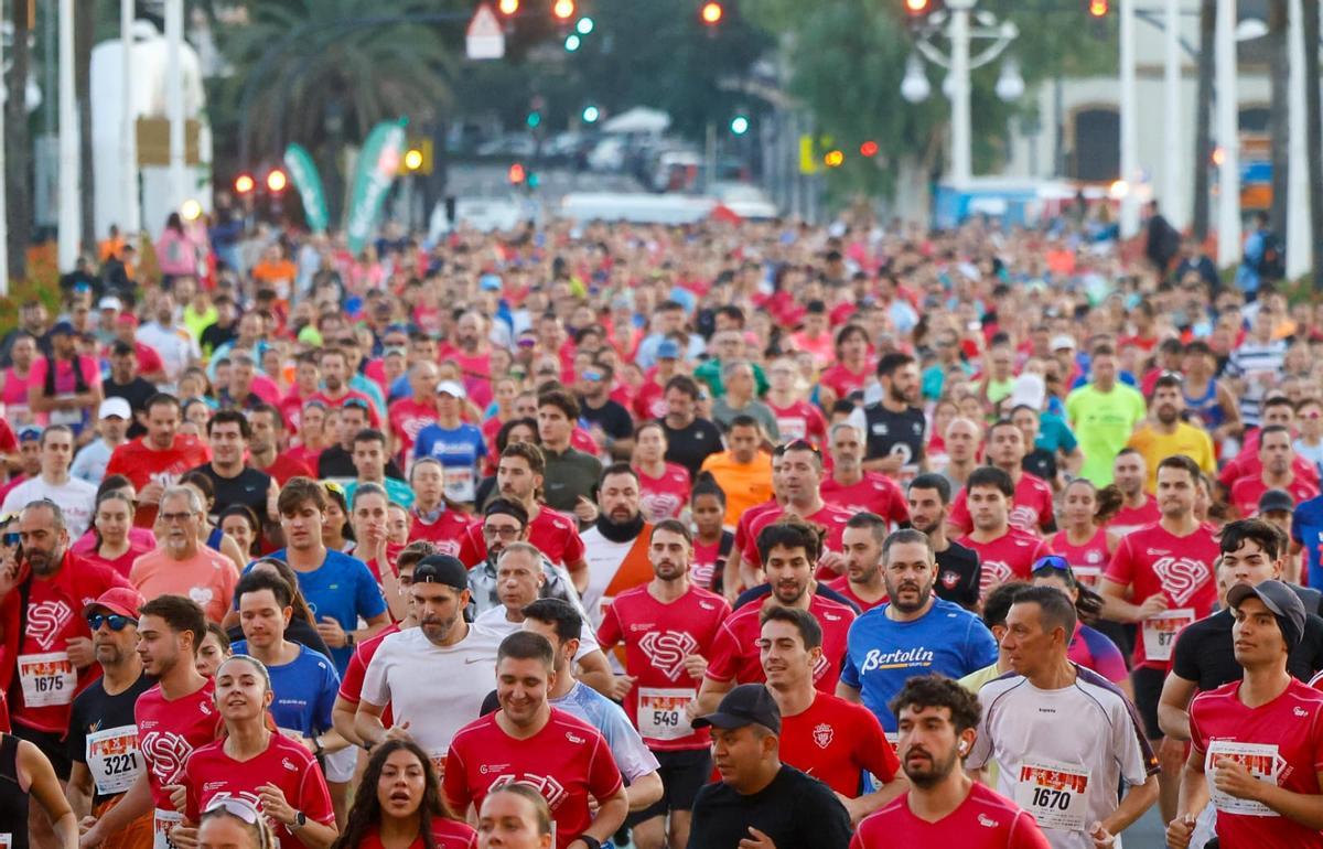 La Alameda fue punto de salida y meta de una gran fiesta solidaria y deportiva