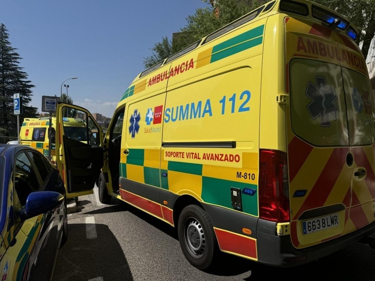 Accidente en Alcalá de Henares