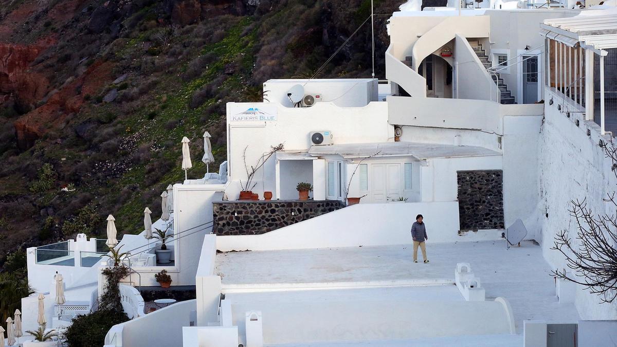 Terremotos en Santorini.