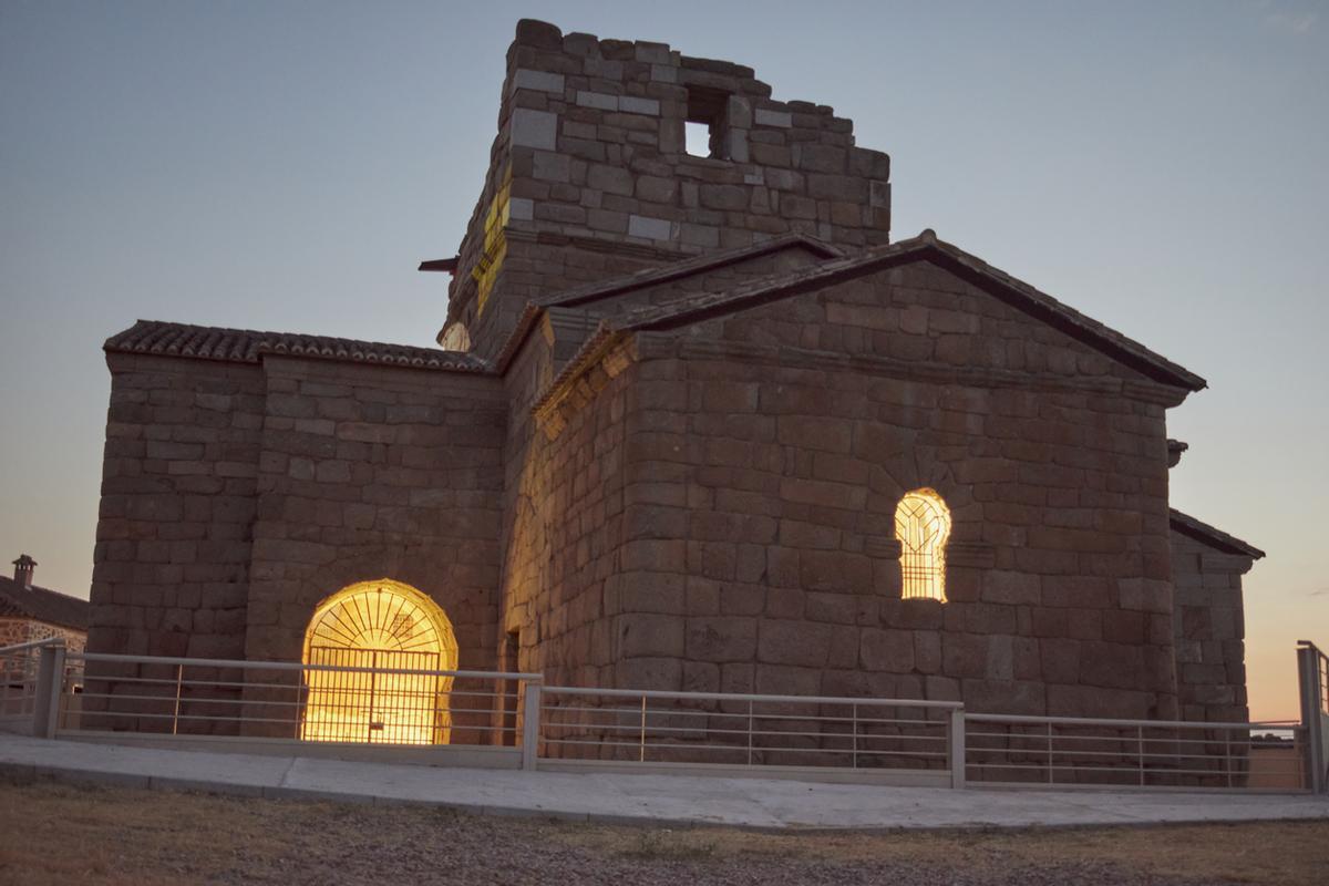 Atardecer en Santa María de Melque.