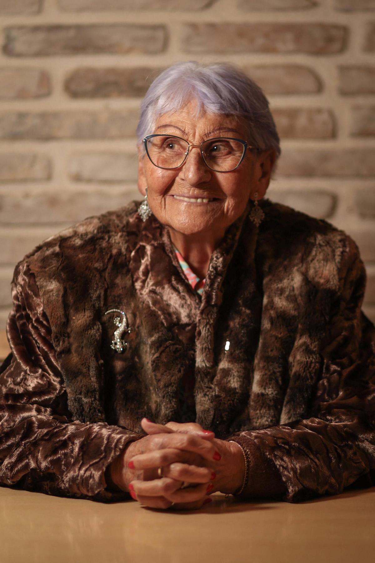 Paquita Beltrán, superviviente del Patronato de Protección a la Mujer