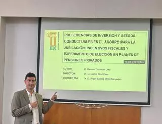 ¿Por qué no ahorramos bien para la jubilación? La tesis de un profesor de Navalmoral lo explica