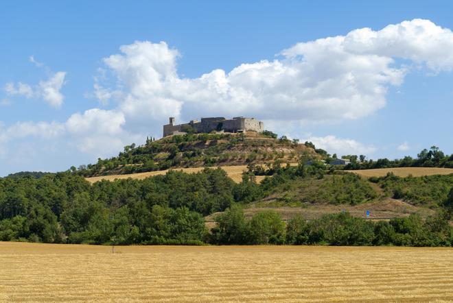 Vista de la villa amurallada de Montfalcó Murallat.