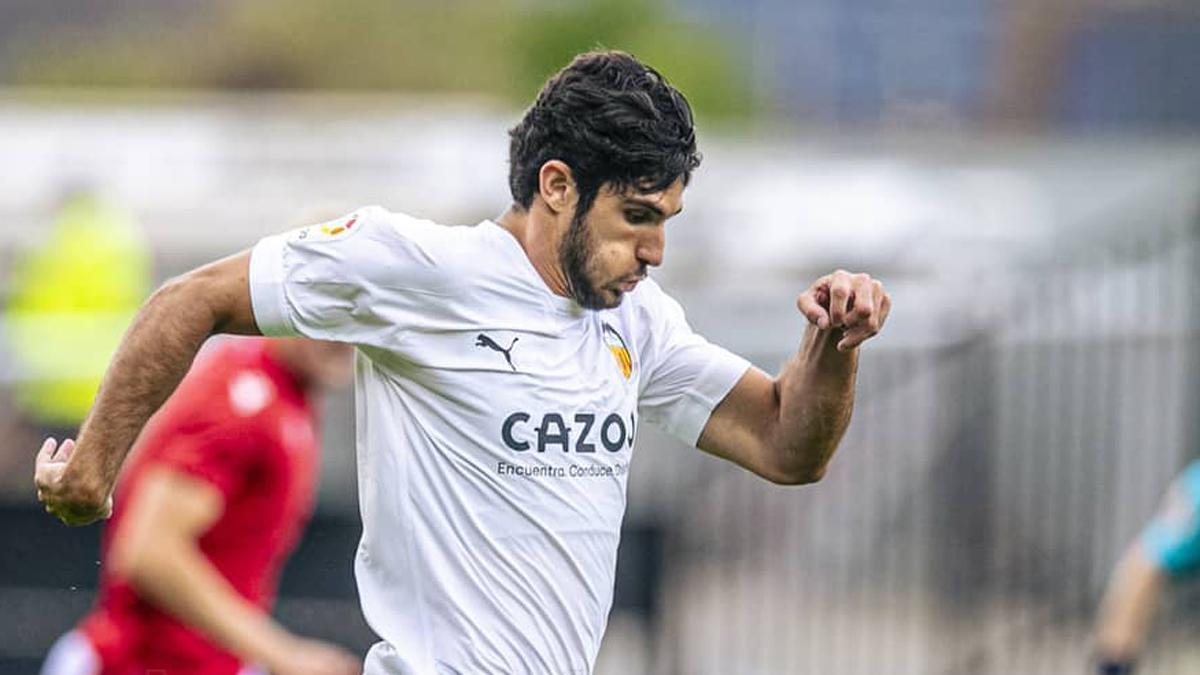 Gonçalo Guedes, en carrera