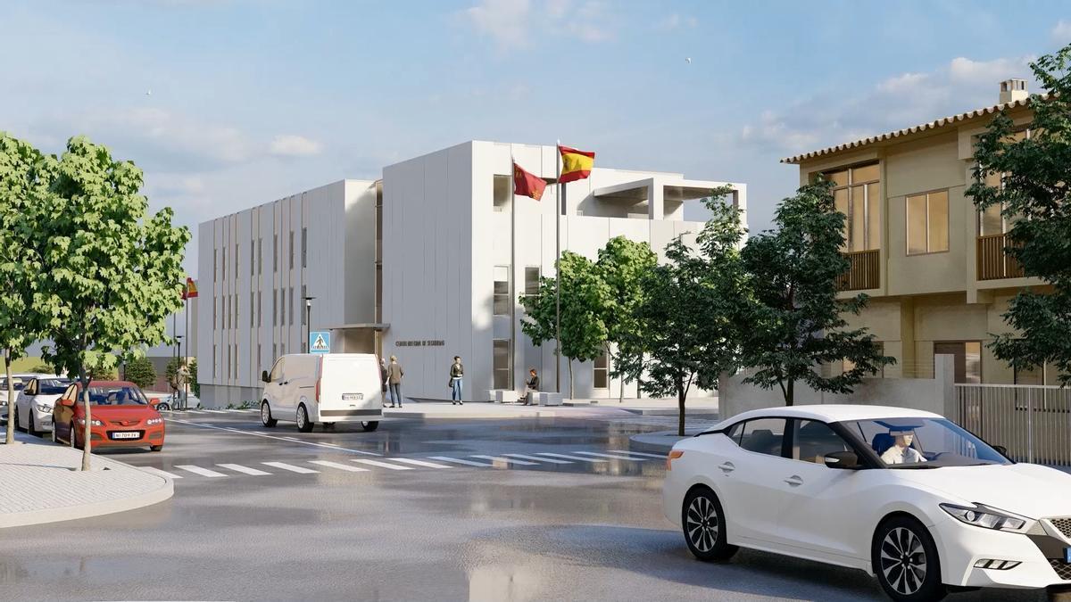 Así será el centro integral de seguridad de El Palmar en Murcia