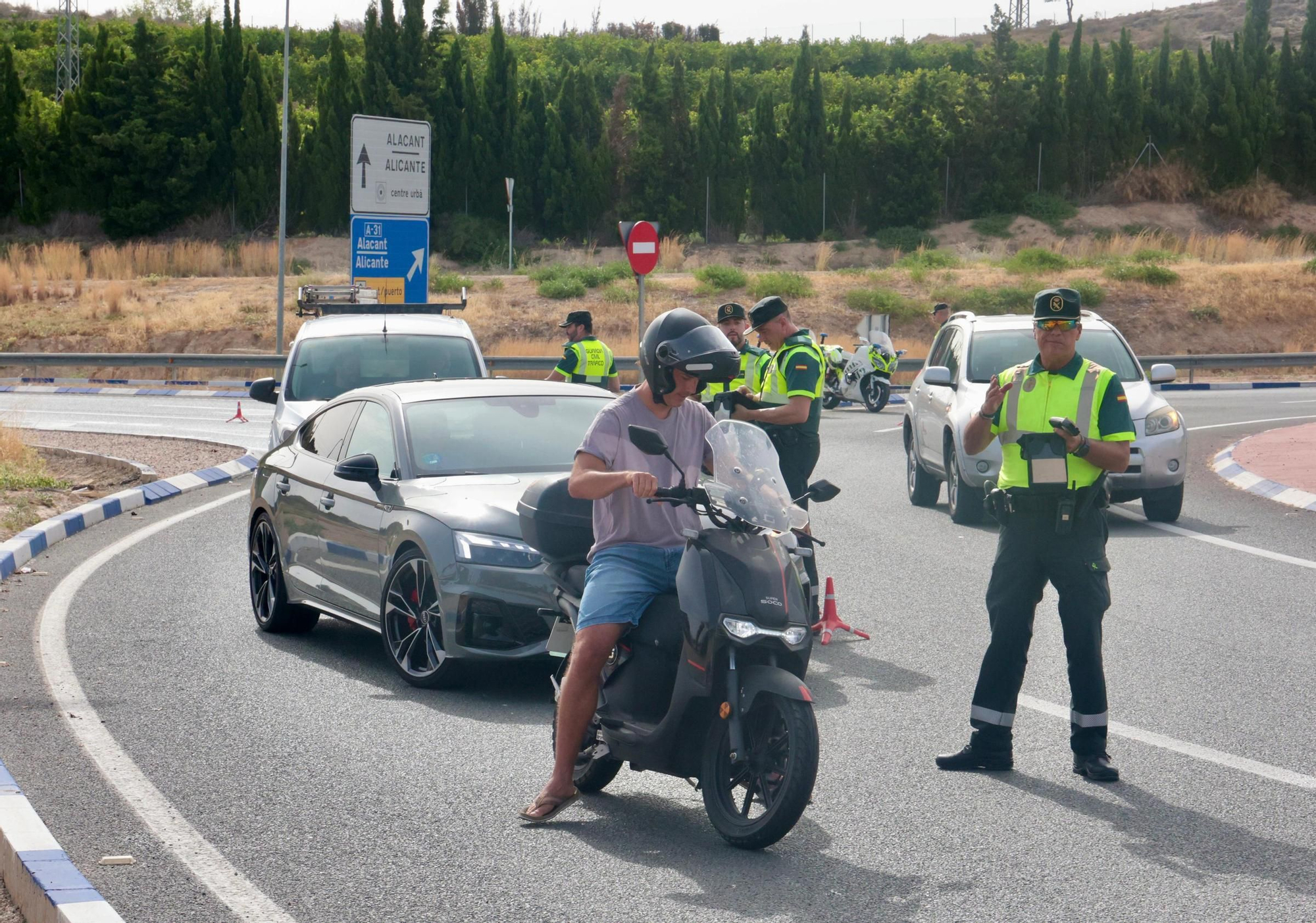 500 conductores sancionados por alcohol y drogas en junio en Alicante