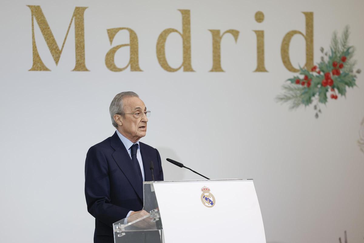 Florentino Pérez: "La situación gravísima del caso Negreira merece justicia"