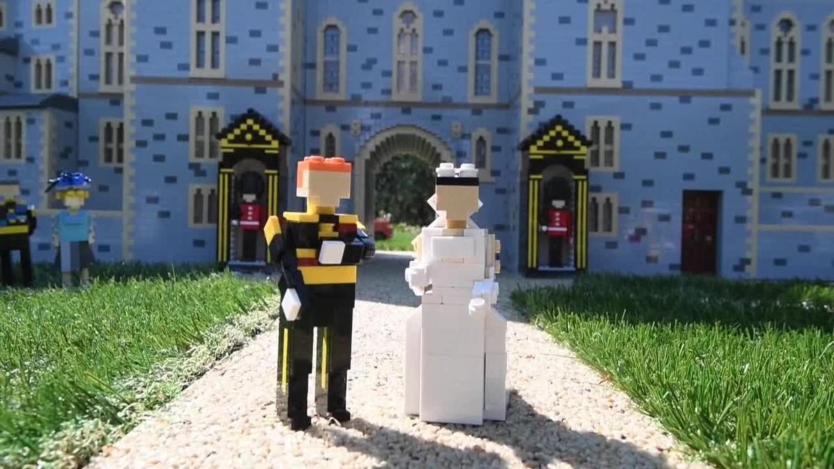Recrean en Lego la boda del príncipe Enrique y Meghan Markle.