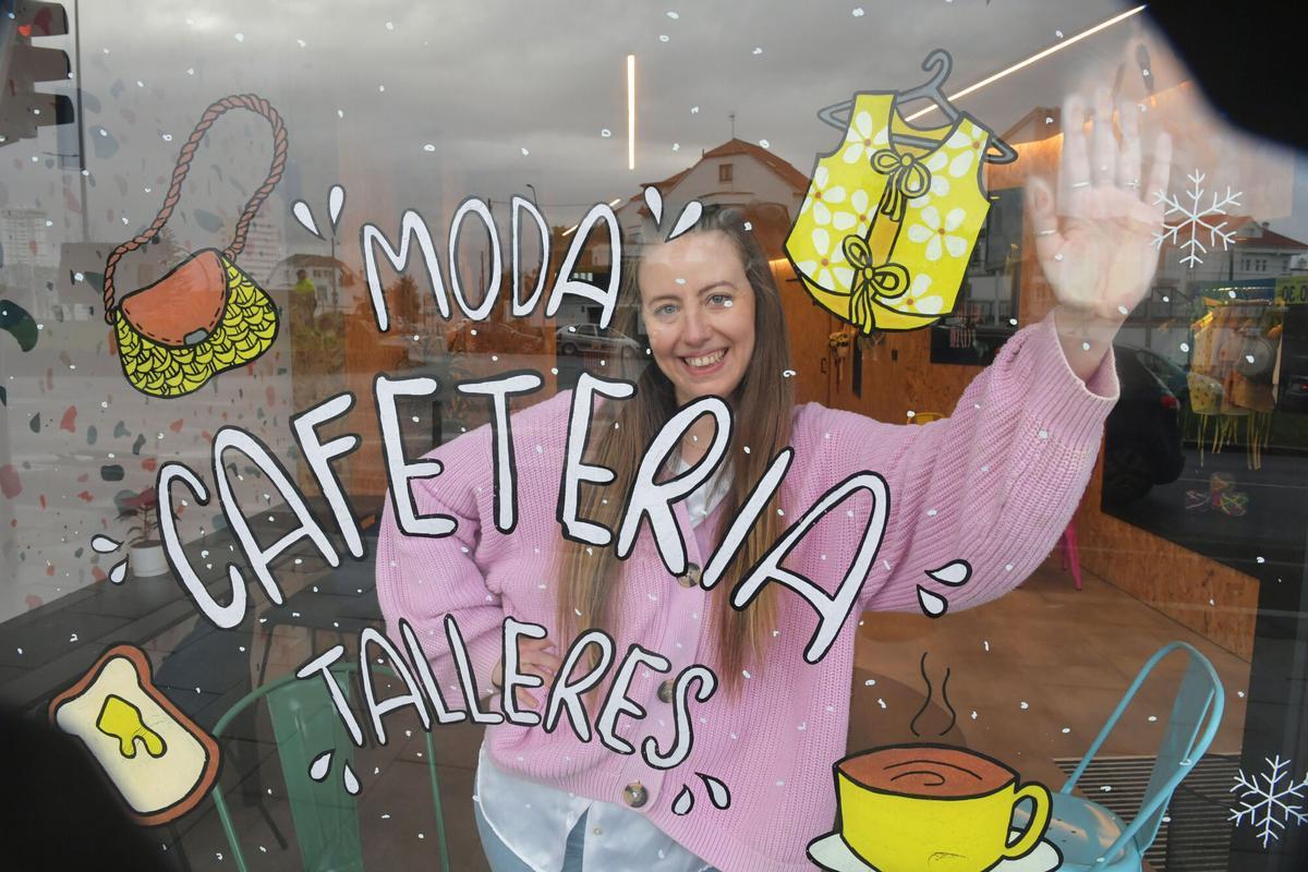 Eva Pérez, propietaria de V de Vapié.