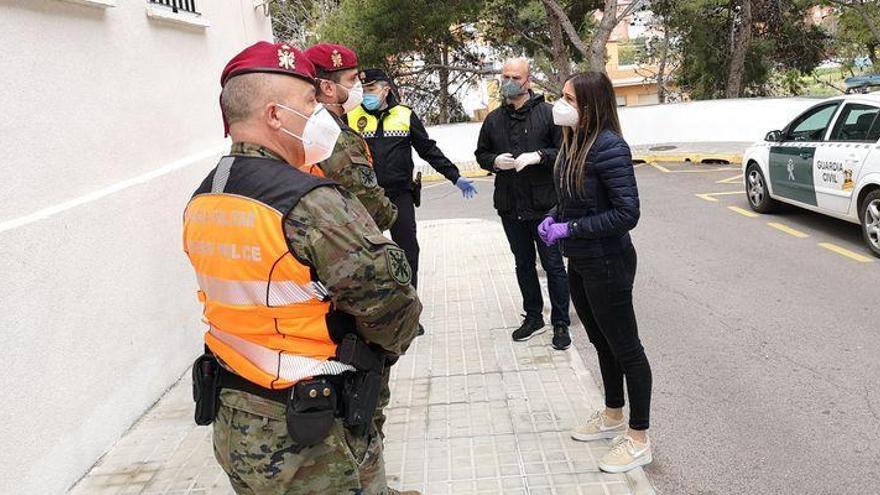 Coronavirus en la Vall: La Policía Militar refuerza la vigilancia tras detectar a personas haciendo deporte