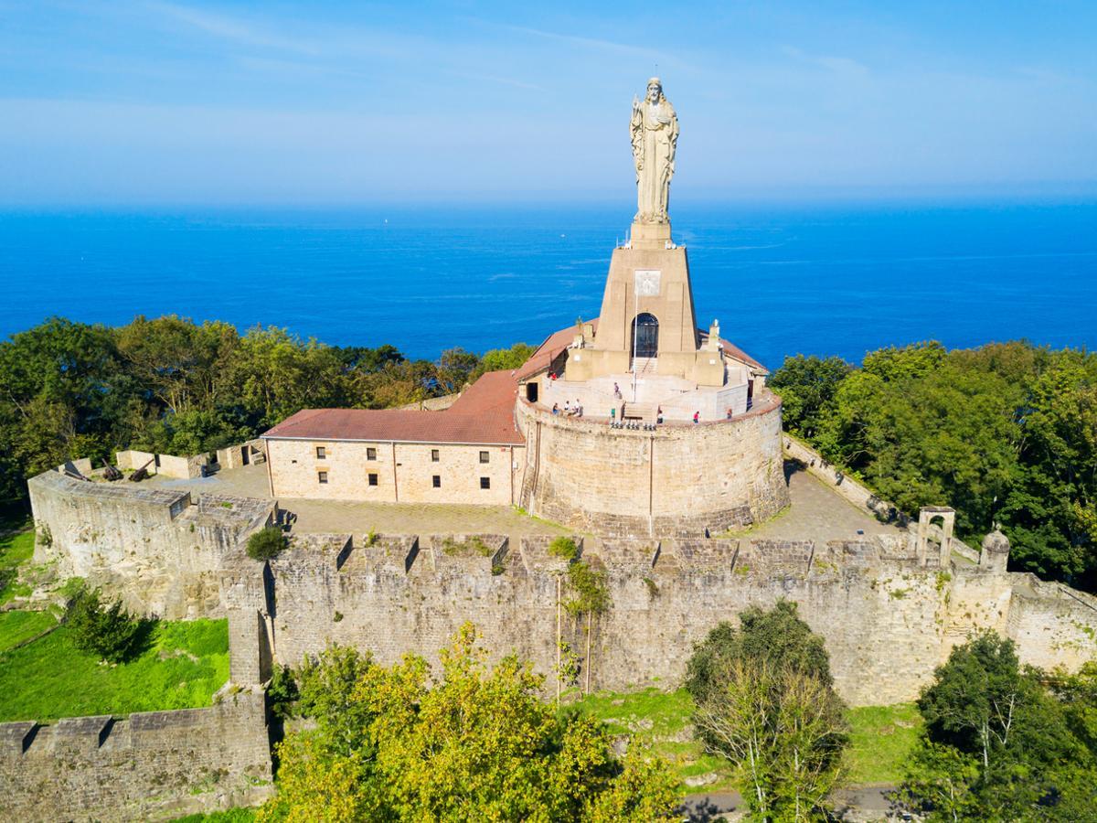 Castillo de la Mota, en el Monte Urgull.
