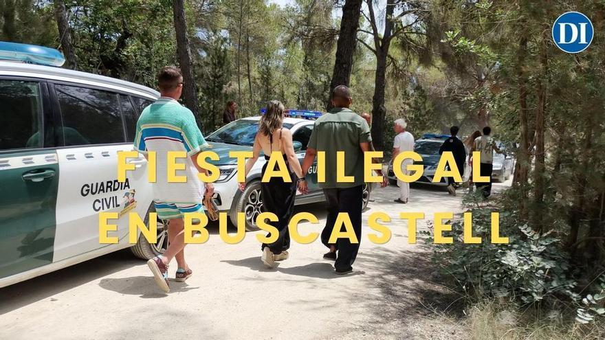 Desalojada una fiesta ilegal en Buscastell