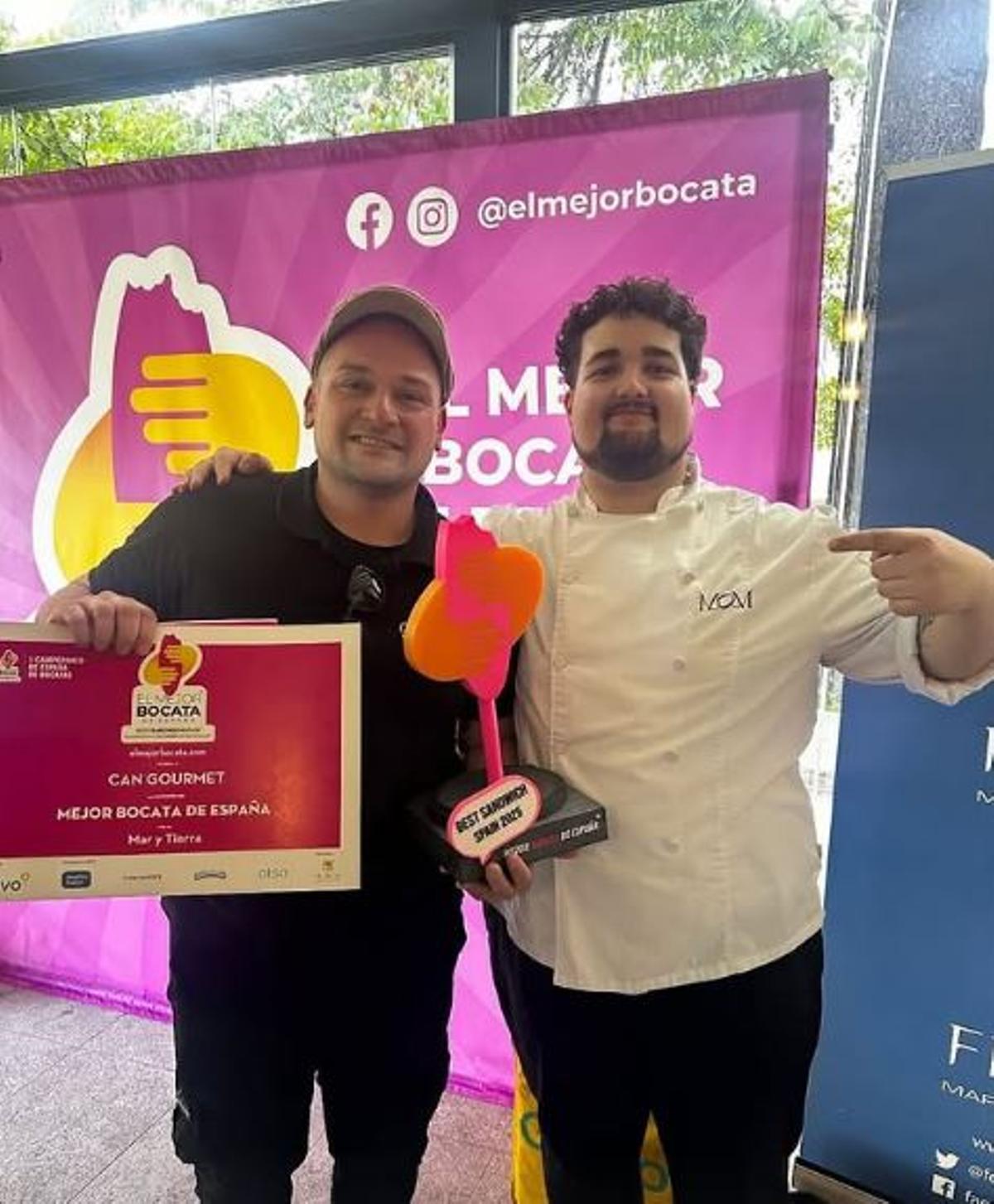 Can Gourmet recogió el premio en Madrid