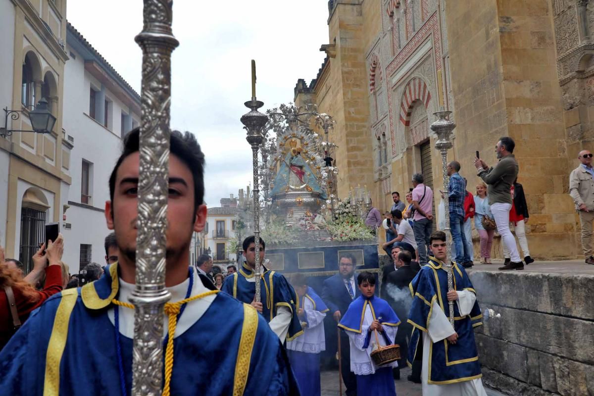 La Virgen de la Cabeza recorre las calles del casco histórico