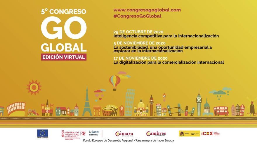 La nueva edición de Go Global se celebrará el 29 de octubre y el 5 y 17 de noviembre.