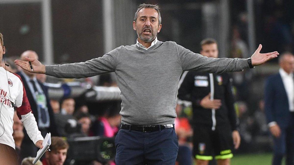 Giampaolo ya es historia en el Milan