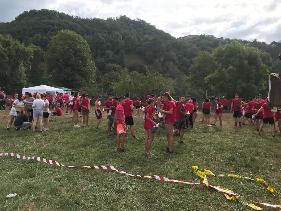 Jira en las fiestas de Pola de Laviana