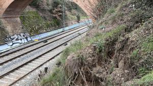 Una xarxa amb 23 punts vermells