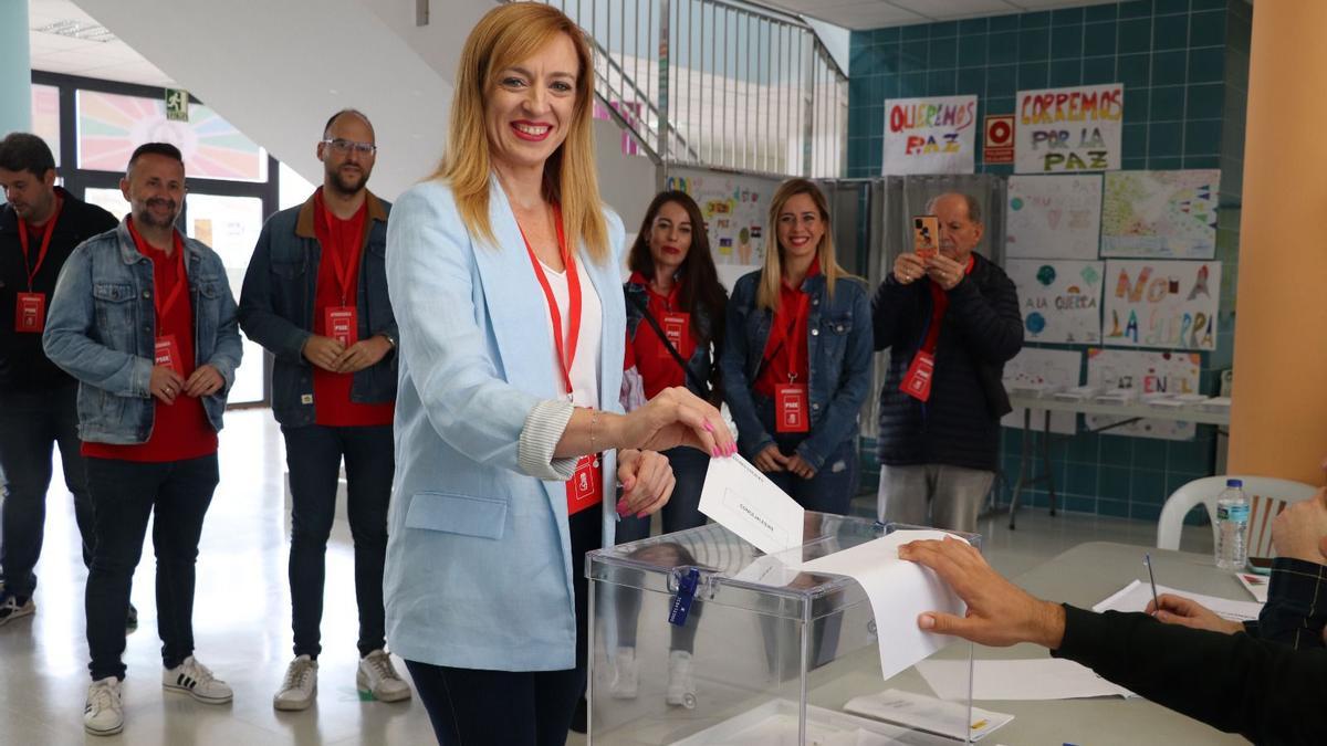 La alcaldesa en funciones de Maracena (Granada) y candidata socialista a repetir en el cargo, Berta Linares.
