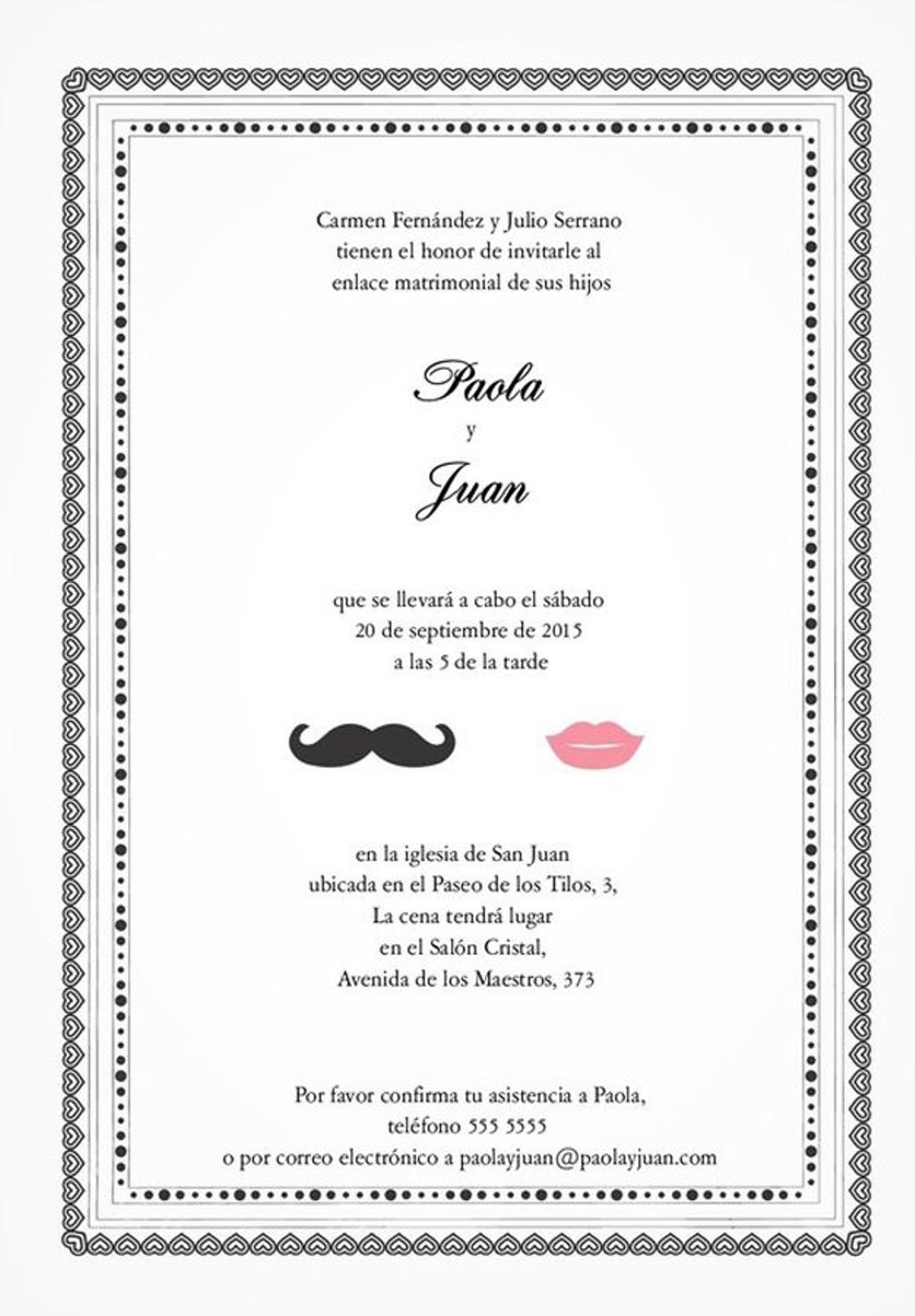 Invitaciones de boda 2
