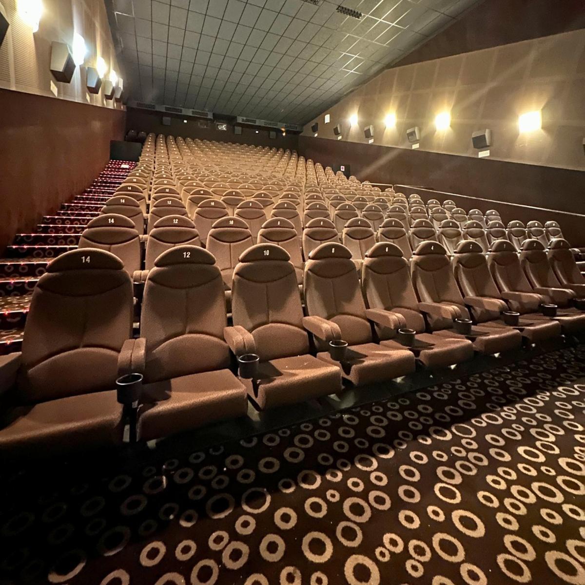 Una sala de cine Axion.