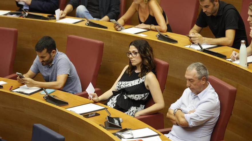 Compromís se fractura en las Corts por la elección de Morera como senador
