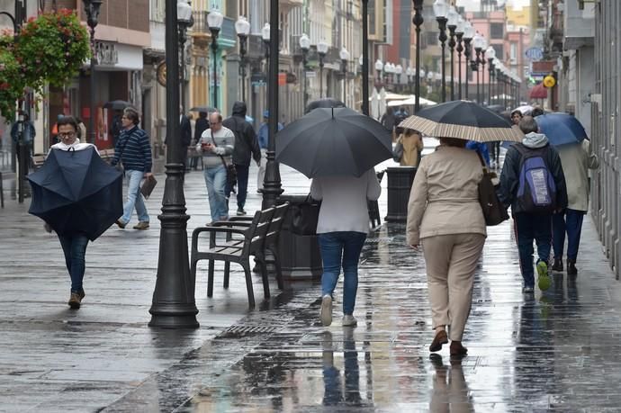 08-03-2019 LAS PALMAS DE GRAN CANARIA. Lluvia.. Fotógrafo: ANDRES CRUZ