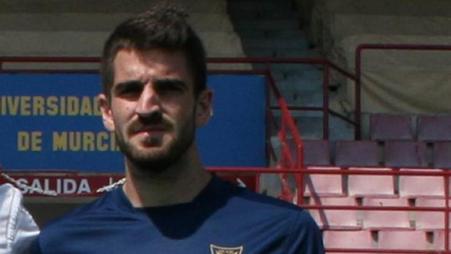 Carlos Rodríguez, listo para debutar con el UCAM en Almería