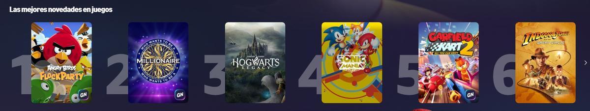 Las novedades de juegos en Amazon Luna
