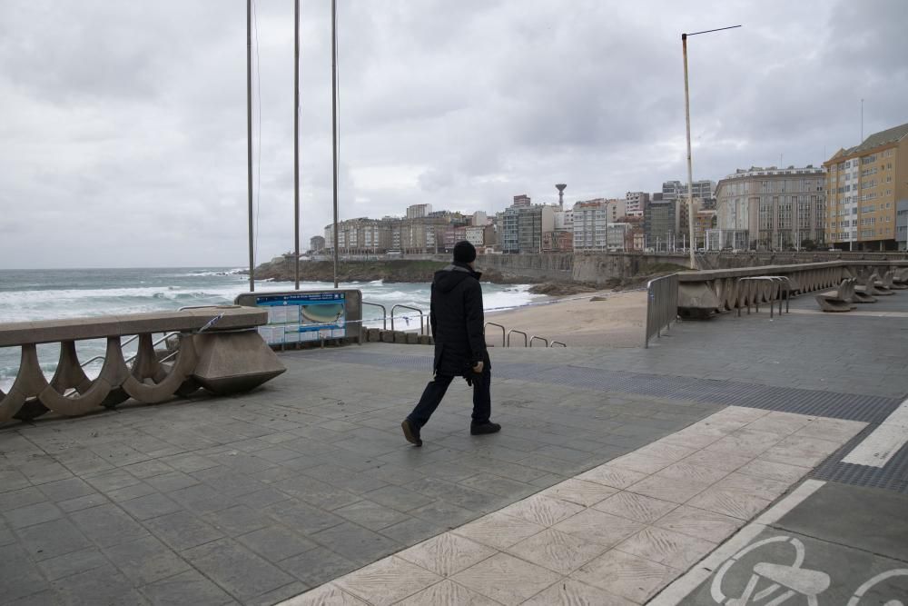 Activada la alerta naranja por olas de hasta 6 metros