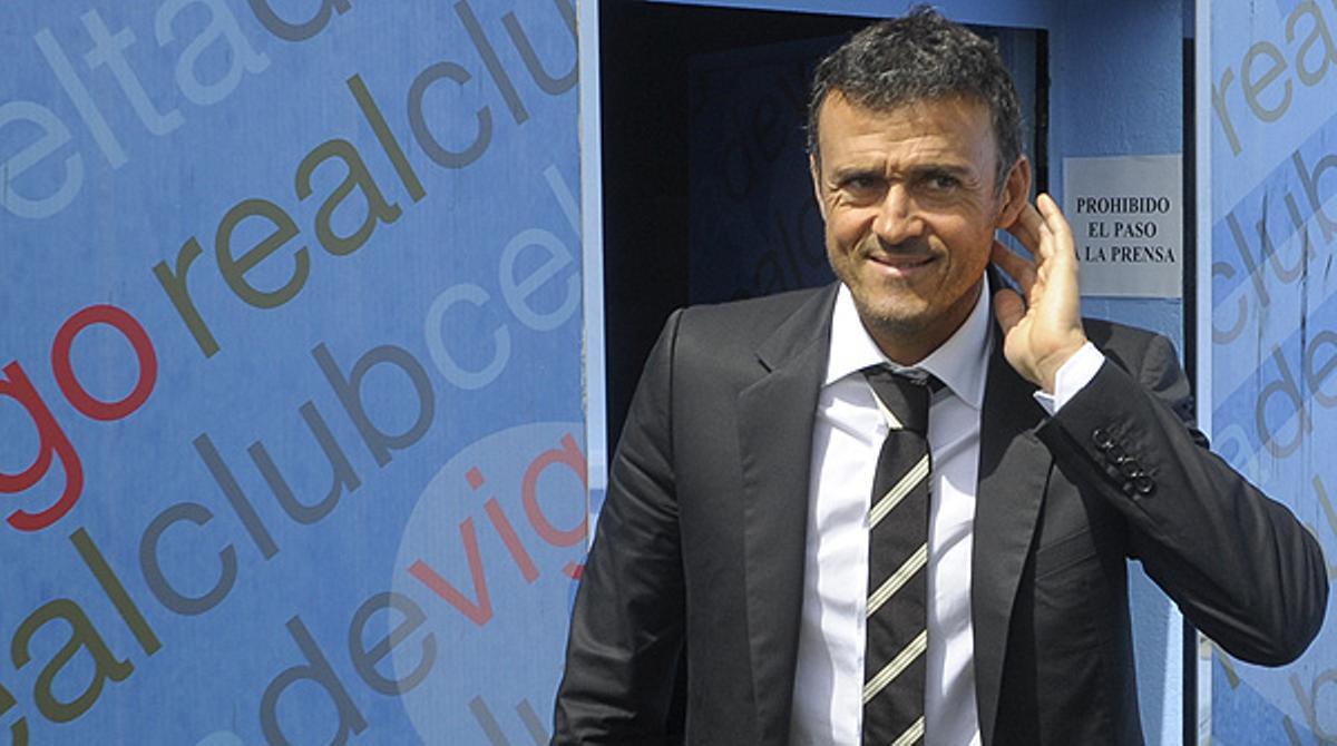 El tècnic del conjunt gallec espera que els seus jugadors aprofitin les ocasions que se’ls presentin sense que el rival els faci pols.