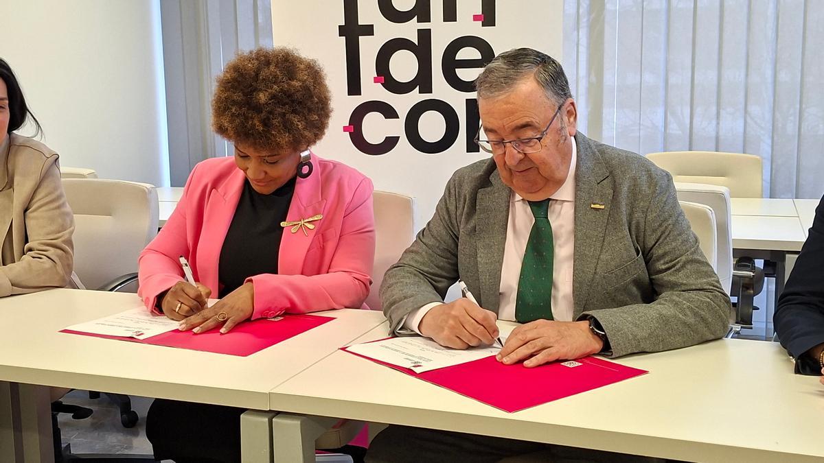 Fundecor y la Asociación Cultural Mujer y Poder refuerzan su colaboración para impulsar la inclusión social en la provincia.