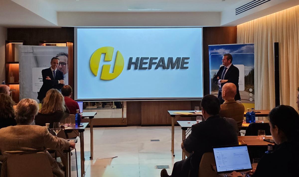 Presentación de los resultados obtenidos por Hefame en 2025.