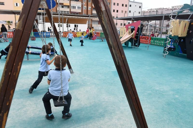 Parques infantiles de la ciudad tras su reapertura.