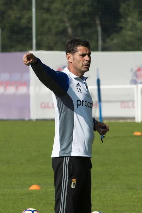 Entrenamiento del Real Oviedo