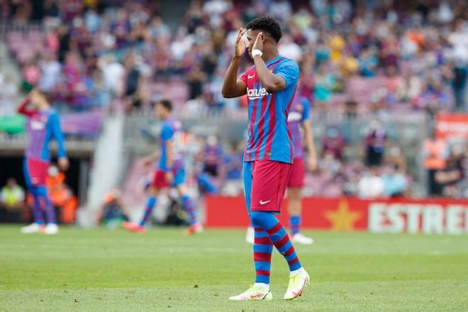 Las mejores imágenes del Barça - Levante: Ansu Fati, Depay, de Jong, Gavi, Nico...