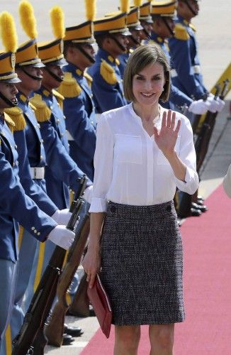 La Reina de Espa?a llega a Honduras para visitar proyectos de cooperaci?n