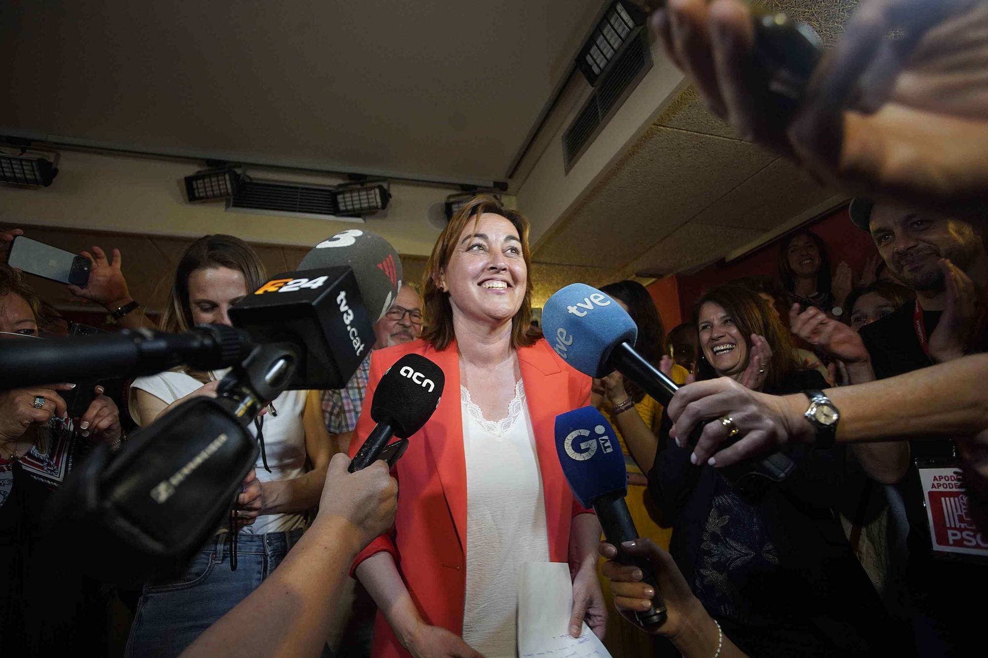 Així s'han viscut els resultats a les diferents seus electorals de Girona