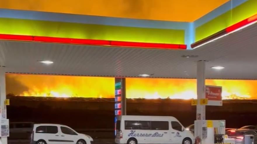 Incendio en una fábrica de compostaje en Tenerife