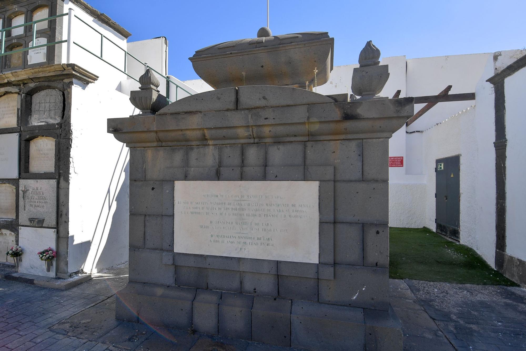 El cementerio de Las Palmas, testigo de las epidemias históricas en Gran Canaria.